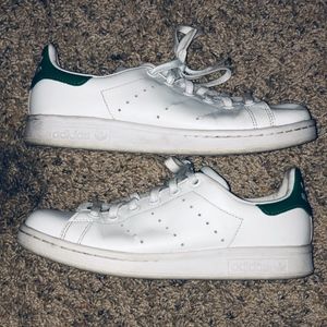 Adidas Stan Smith Womens With Green Back